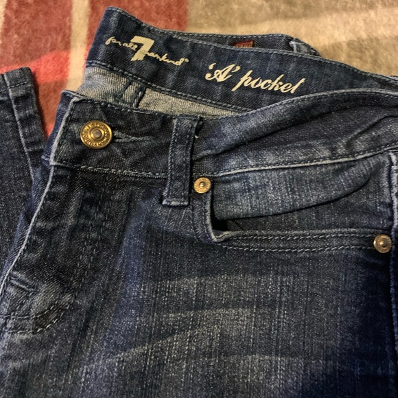 7FAM “A Pocket” Bejeweled Jeans - Picture 6 of 9